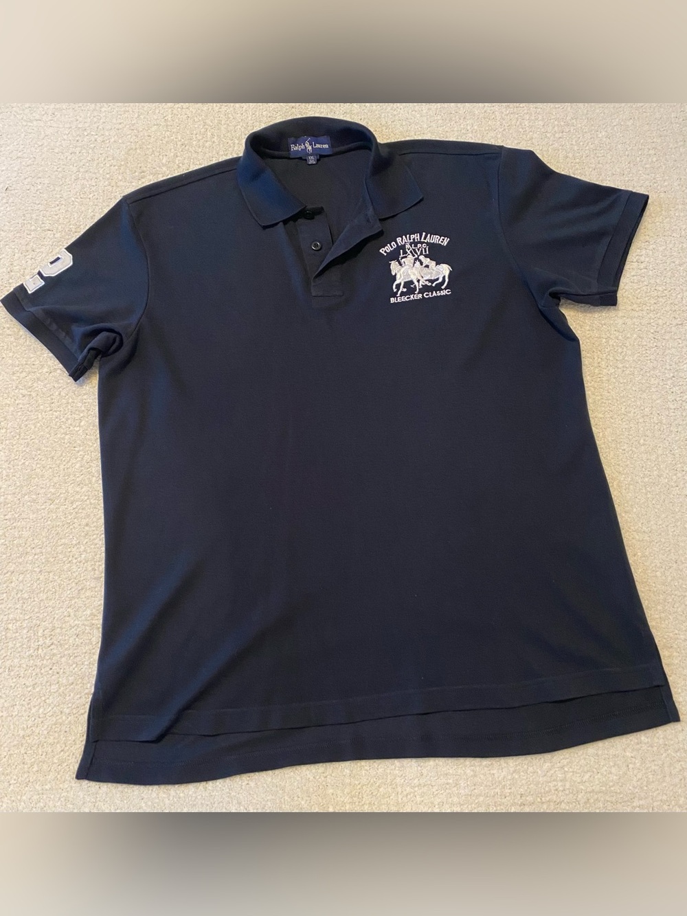 Polo Ralph Lauren Bleecker Classic Triple Pony Big Polo Shirt Size XXL